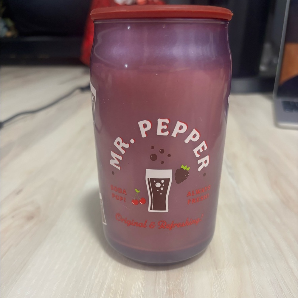 Dr Pepper Candle